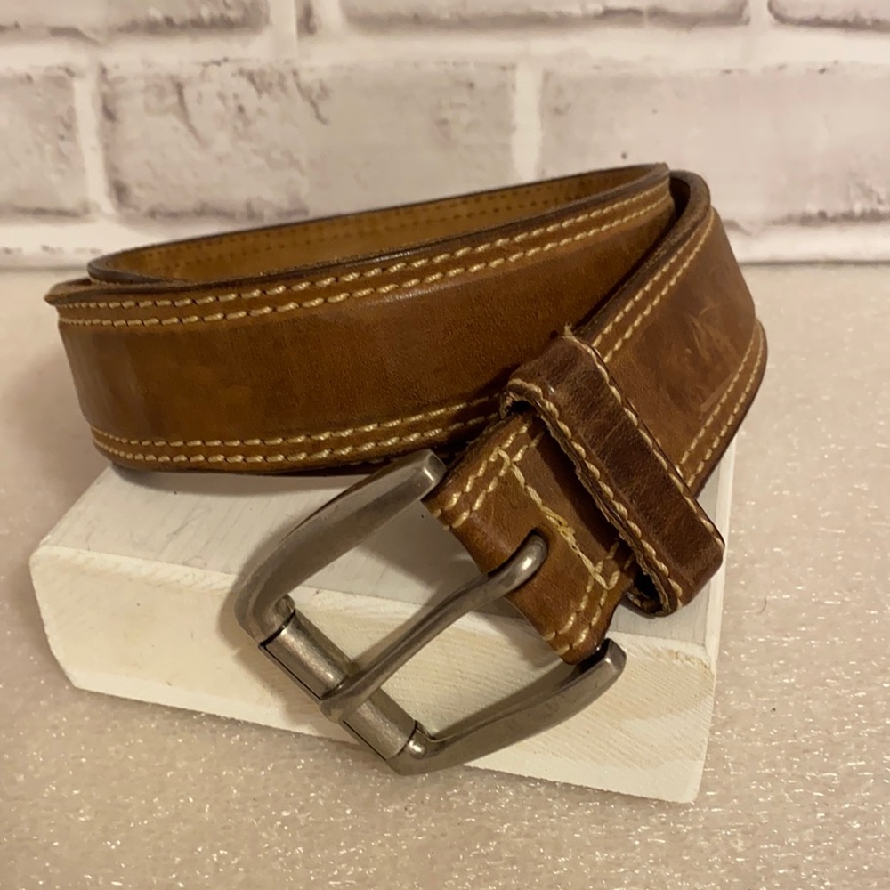 Men's Brown Leather Belt /
